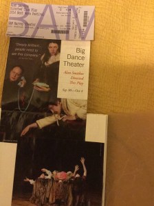 Big Dance Theater perfoming Alan Smithee Directed This Play: Triple Feature at BAM Harvey Theater on October 3, 2014