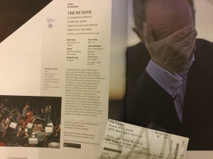 The Hunger at Brooklyn Academy of Music on Friday, September 30, 2016